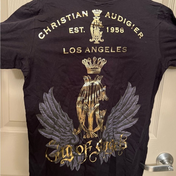 Christain Audigier T-Shirt NEW with tags - Picture 3 of 4